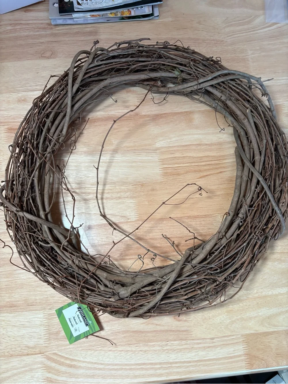 Lot of 6 ~ Grapevine Wreaths ~18” ~ Spring, Summer, Fall & Christmas
